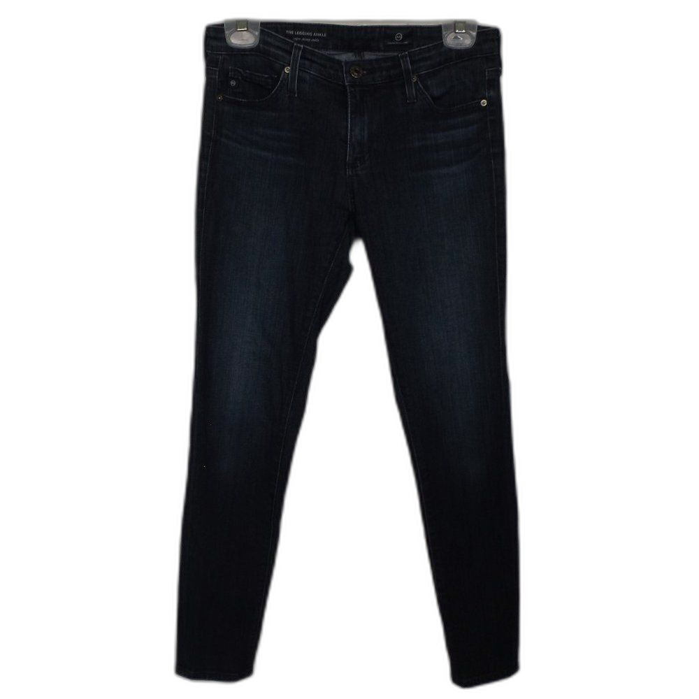 AG ADRIANO GOLDSHMEID Jeans, 26R, Legging Ankle, Skinny, CoalGrey Wash, low rise